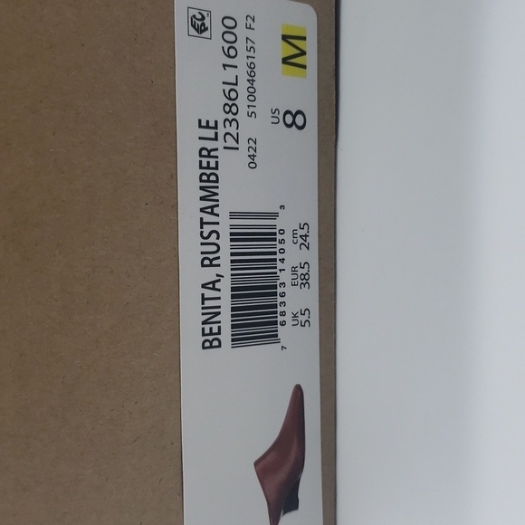 8- Vince Benita Women's Mules Genuine Leather Size 8 M NWT - Picture 6 of 10